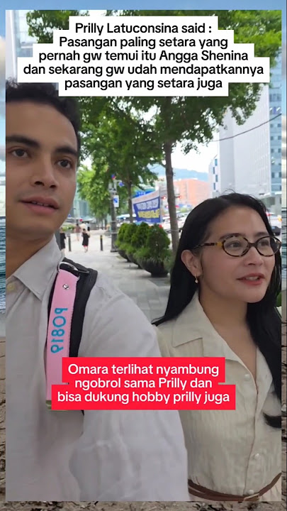 Prilly Latuconsina dan Pacarnya ngobrol pakai bahasa inggris #prillylatuconsina
