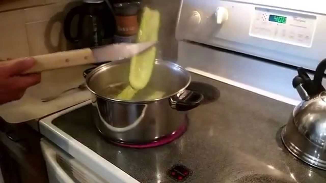 Simple Skills ParBoil Zucchini YouTube
