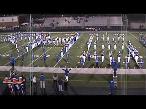 Alumni join the 2009 Ripley Viking Marching Band