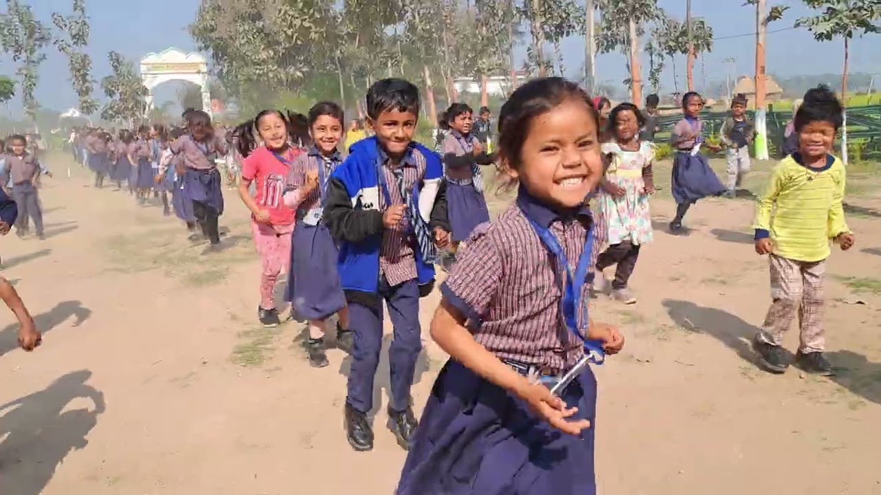 Morning Exercises By Our A.D.P.S Students With Full Energy.  # PPC A TO Z 