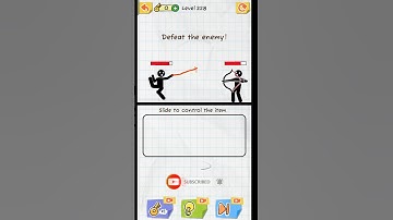 Defeat the enemy | draw 2 Save gameplay | level 228 |#draw2save #shorts