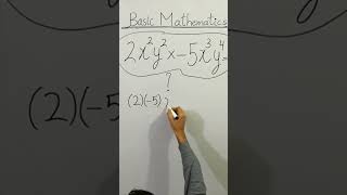 Clean Basic Mathematics 2X2Y2-5X3Y4?