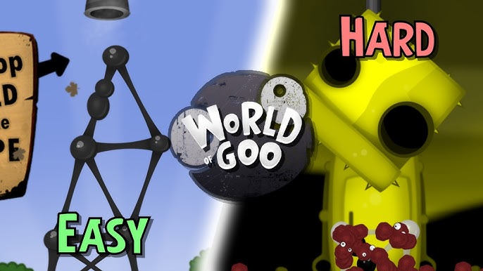 New goo balls and level design in World of Goo 2.