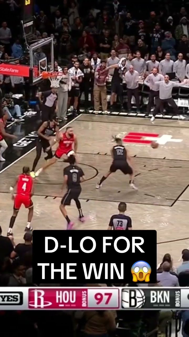 The Nets scored 6 PTS in six SECONDS to beat the Rockets ?