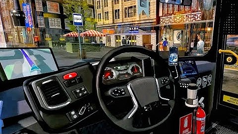 Bus Driving in Shanghai । Bus Simulator 2023