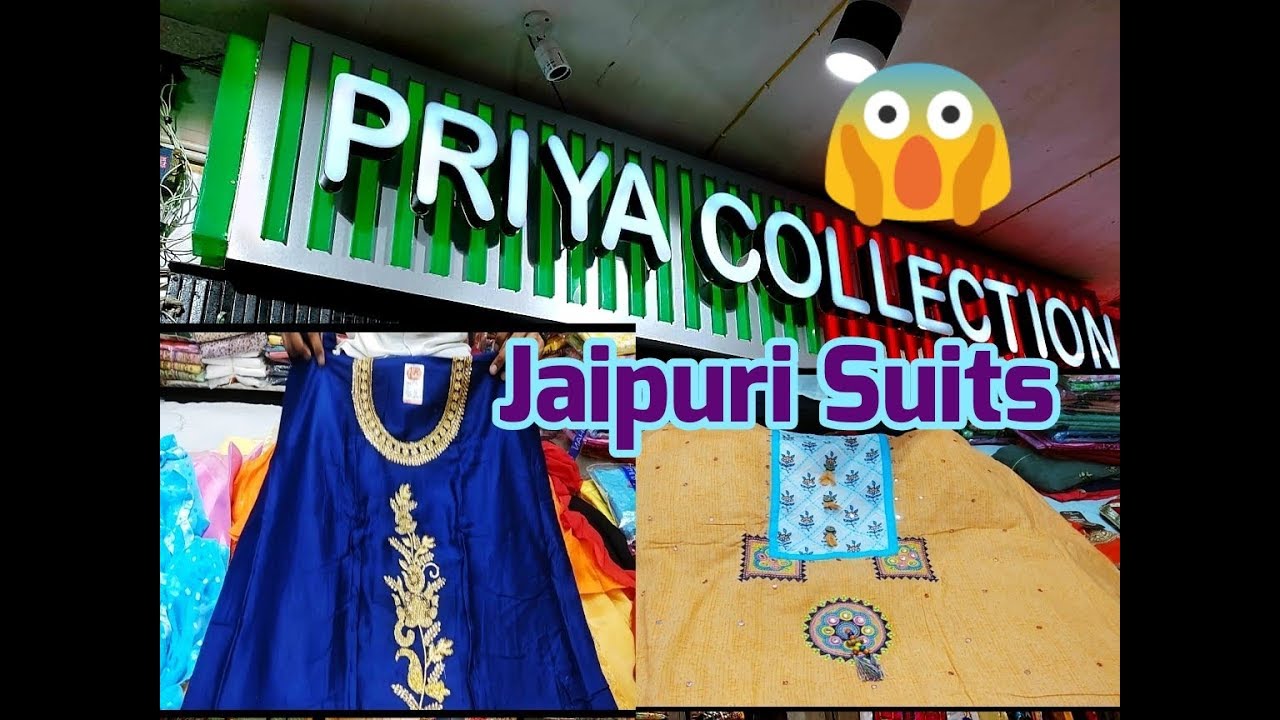 Jaipuri suits Cotton suit Boutique suit wholesale ladies suit market in ...