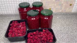 МАЛИНОВОЕ ВАРЕНЬЕ БЕЗ ВАРКИ Варенье из малины за 5 минут быстро и вкусно казакша рецепт