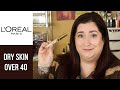 L'OREAL AGE PERFECT RADIANT CONCEALER | Dry Skin Review & Wear Test