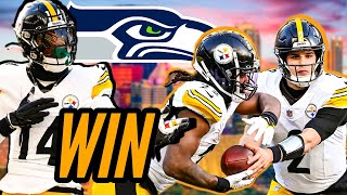 Rudolph's Precision and Harris' Power Drive Steelers Past Seahawks || Week 17 Highlights