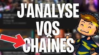 J'ANALYSE VOS CHAINES