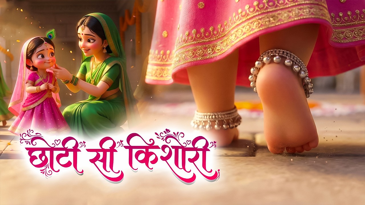 Choti Si Kishori | छोटी सी किशोरी मोरे अंगना में डोले रे | 4K | Shikha Rana | Radha Krishna Bhajans