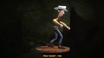 Game Character Modelling by student Manvith Kumar : Pixels Academy