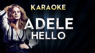 Adele - Hello (Karaoke Instrumental) chords