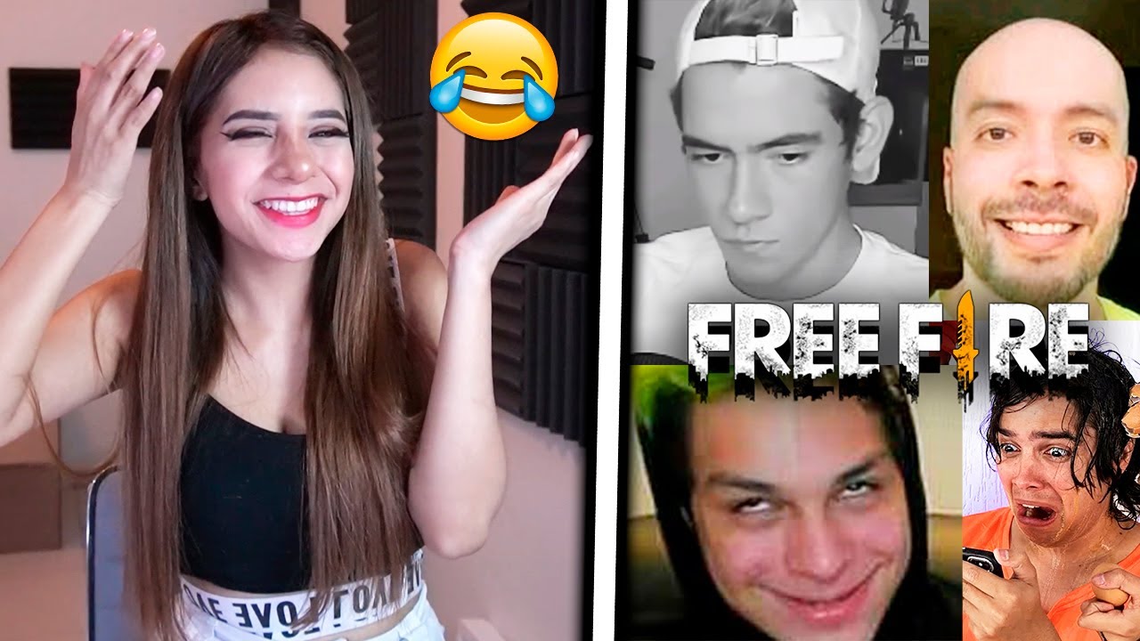 REACCION: MOMENTOS GRACIOSOS de YOUTUBERS de FREE FIRE *Muy gracioso*