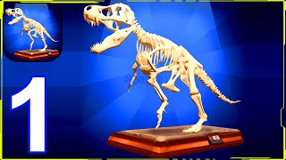 Dino Quest 2: Dinosaur Fossil - Gameplay Part 1 Allosaurus, Parasaurolophus (iOS, Android) screenshot 4