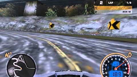 NFSMW Gray Point Carerra GT + N2O Keyboard 1:11.21 No Timebug