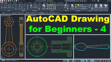 AutoCAD Drawing Tutorial for Beginners - 4