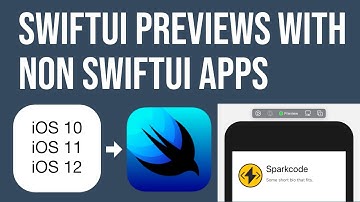 How to Use SwiftUI Previews With Non SwiftUI Apps (Any iOS Version)
