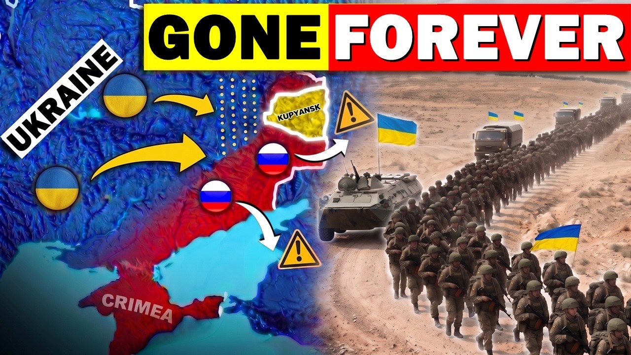 Ukraine Just CLOSED The Kupiansk Gate... 300,000 Russian Troops Are PARALYZED