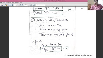 Armature Design Of Synchronous Machines