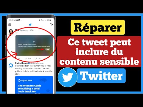 Comment enlever le contenu sensible sur twitter | Ce tweet peut inclure du contenu sensible - 2022