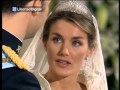 El momento más importante de la boda de Felipe y Letizia