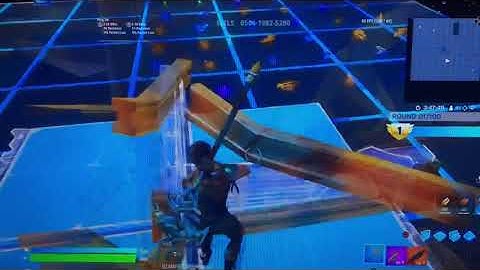 Making a floor invisible in fortnite On PS4😱😱 60FPS (NO clickbait)