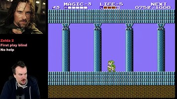 Zelda 2: The Adventure of Link First Playthrough Part 2: Grind my P
