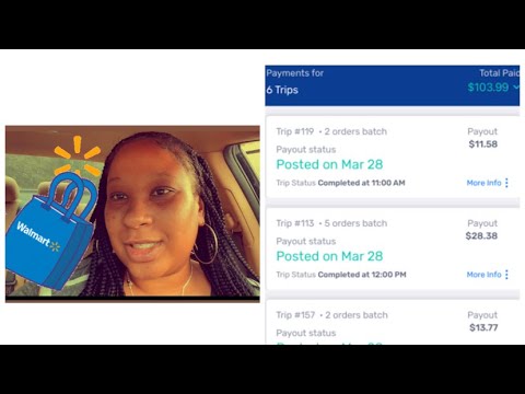 First day as Walmart delivery driver | sparks app! My experience # ...