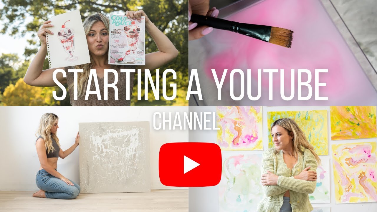 Starting a Youtube channel and life as a full-time Artist