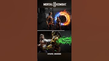 MK1 vs MK11 Liu Kang Fatality Comparison 🔥