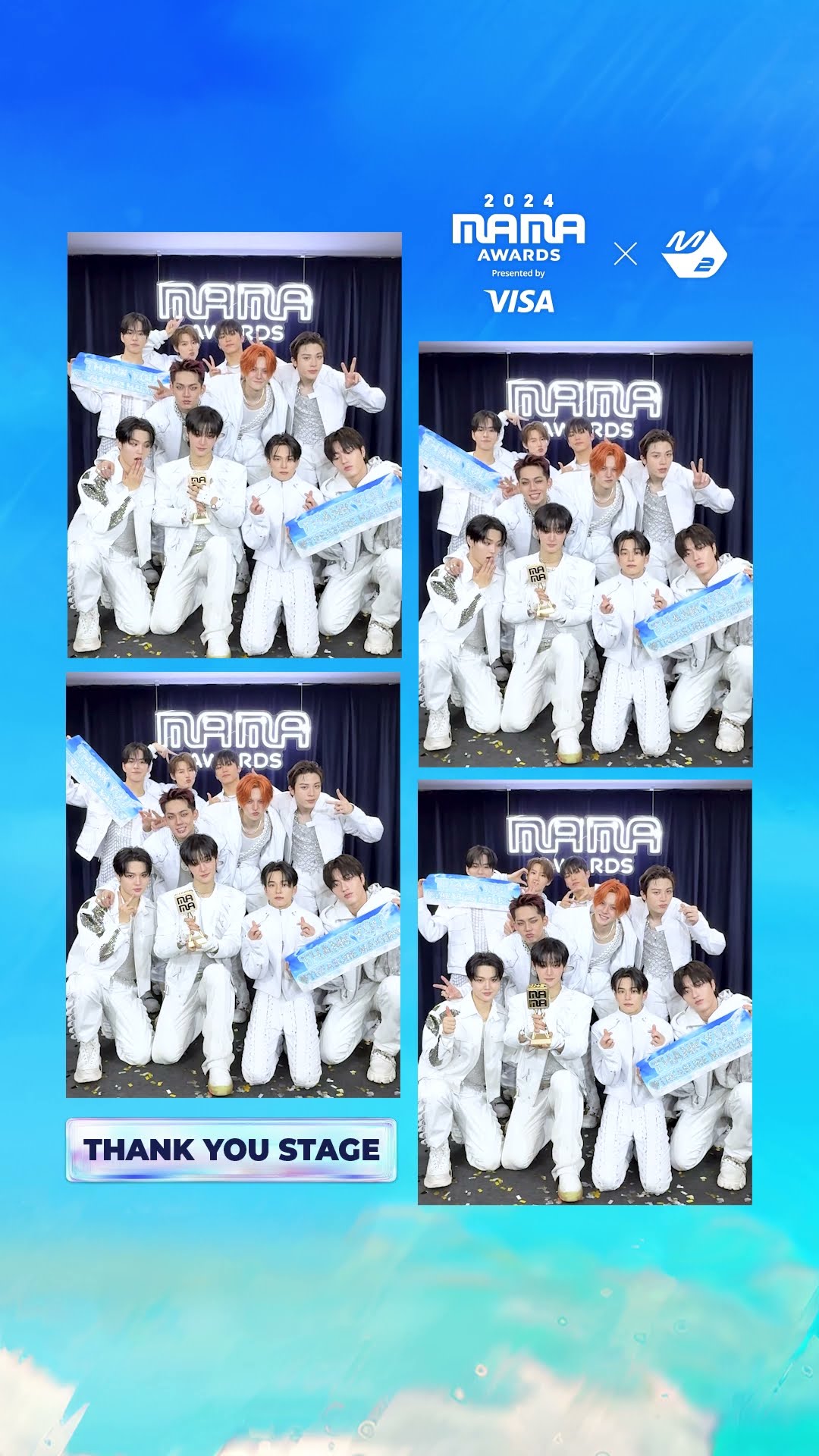 [#2024MAMAxM2] TREASURE (트레저) #ThankYouStage 4-Cuts Photo ?
