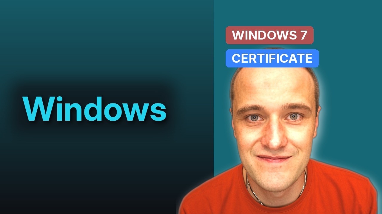 Windows 7 root certificate updates - YouTube