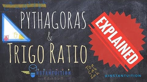 How to do Pythagoras’ Theorem and Trigonometric Ratios (EXPLAINED) GCE O/N LEVEL MATHEMATICS