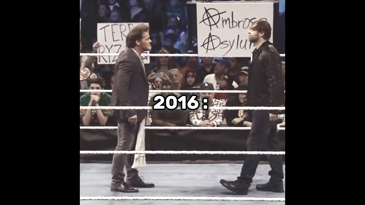Dean Ambrose And Chris Jericho Then Vs Now (2016--2019) | Dean Ambrose | John Moxley | Chris Jericho