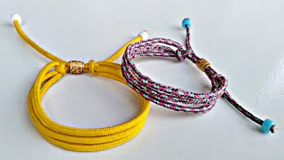 Ide Kreatif - Cara Membuat Gelang dari Tali Perusik