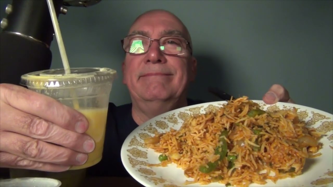 ASMR Eating Extra Spicy Indian Food
