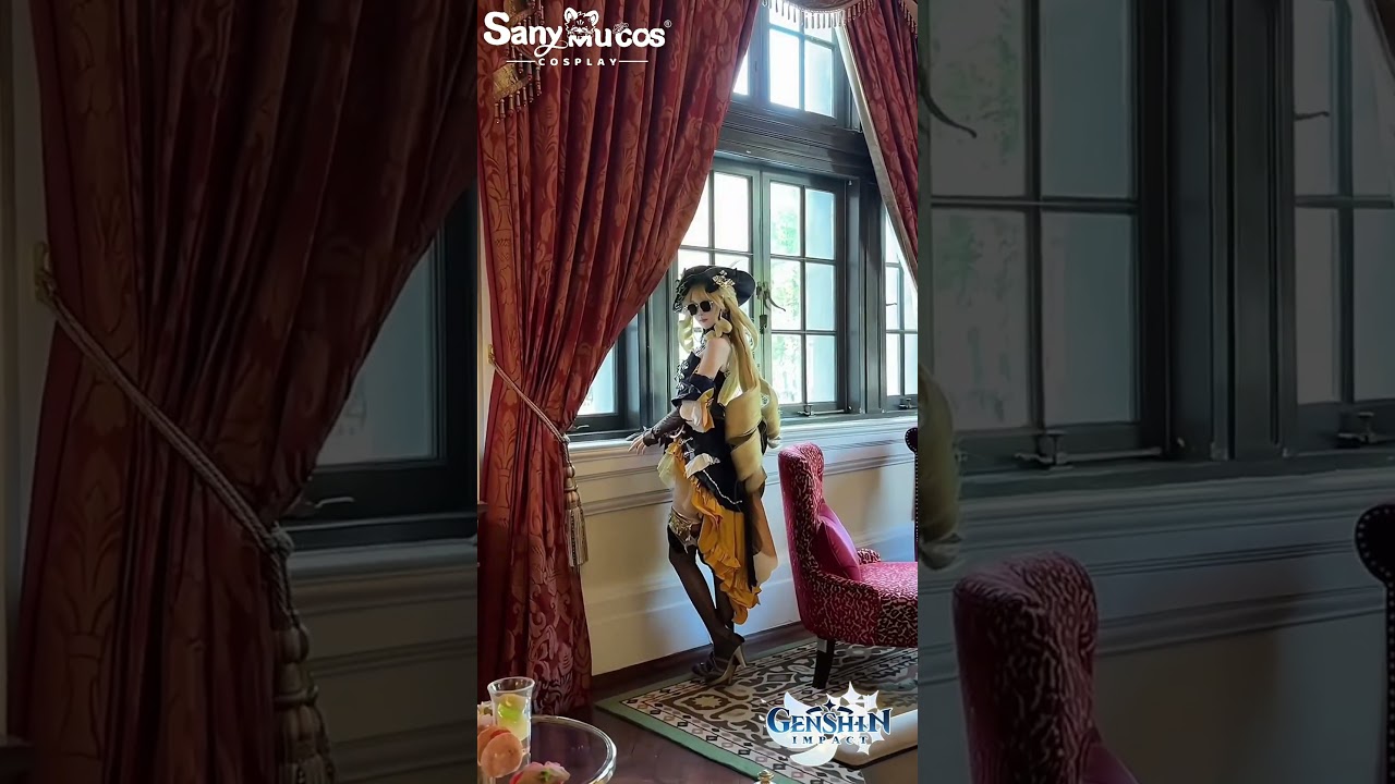 【SanyMuCos】Genshin Impact Navia Cosplay Show #navia #genshinimpact #cosplay #sanymucos #hoyocreators