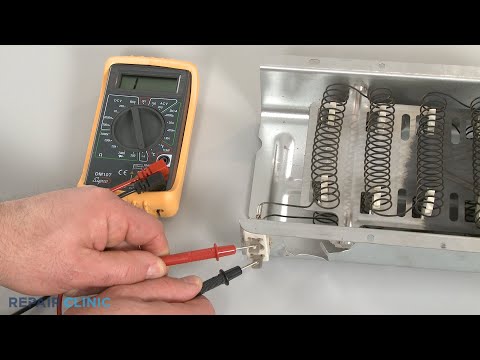 Dryer Heating Element Part Testing