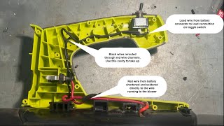 Ryobi leaf blower trigger not firing motor - $10 Fix