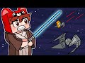 ¡ME CONVERTI en JEDI para SALVAR la GALAXIA!⚔️🌌🤖MAPAXE MINECRAFT PERO