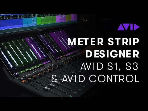 Meter Strip Designer for Avid Control