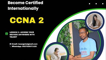 🟠🟣Mastering CCNA 2 : Lesson 2-Master Remote Networking -Access Your Devices Anywhere with Telnet-