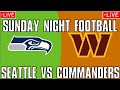 Watch Seahawks vs. Commanders Live | Week 9 Sunday Night Football π