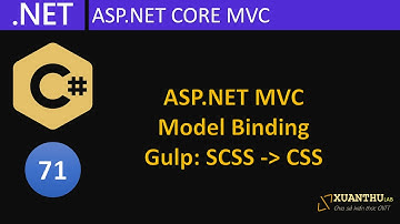 CS71 (Lập trình ASP.NET MVC 04) Ôn tập Model Binding/Validation, tạo trang liên hệ, sử dụng Gulp CSS