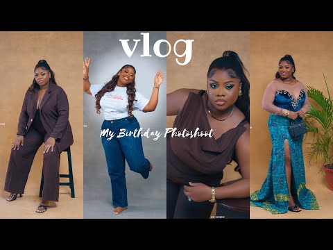 BTS OF MY BIRTHDAY PHOTOSHOOT / I was Messed up by a Jean Vendor / Photographer did me shege/VLOG.