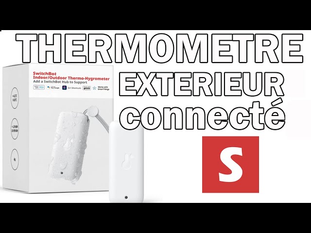 Thermomètre Connecté Extérieur