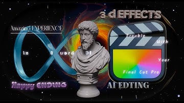 Final Cut Pro 3D AI Captions Tutorial You