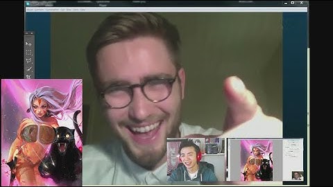 Ross Tran draws ImagineFX