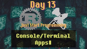 Creating Console/Terminal Apps using Rust Programming + Ratatui - day13